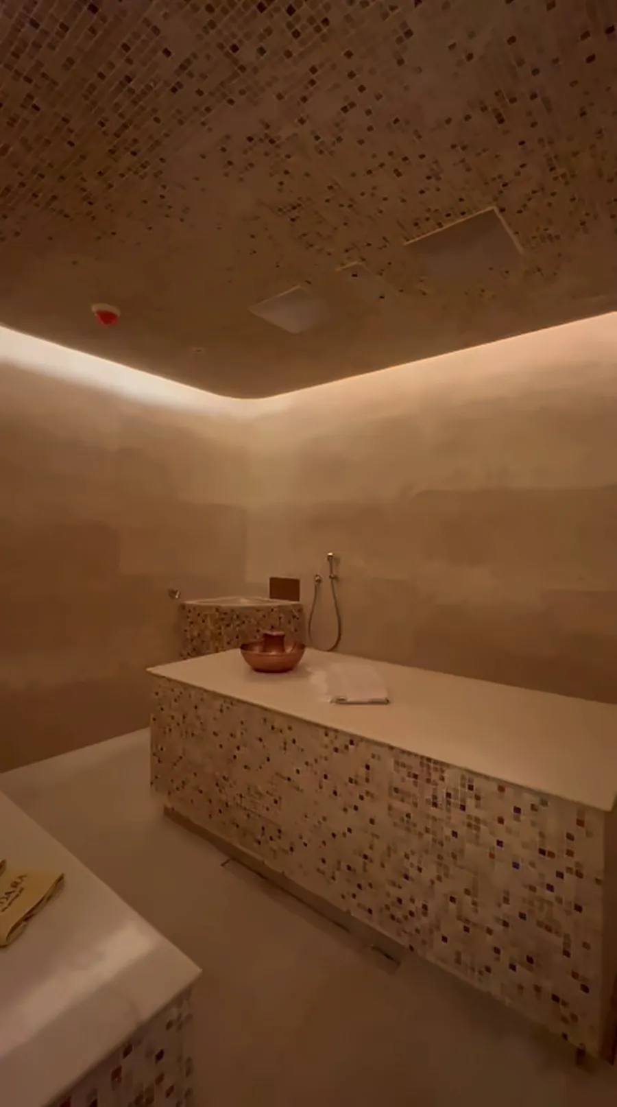 The marble hammam